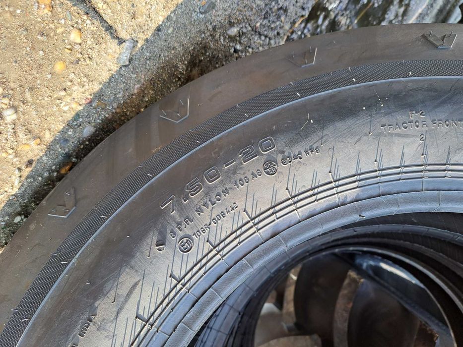 7.50-20 marca CEAT 8PLY cauciucuri noi directie anvelope tractor U650