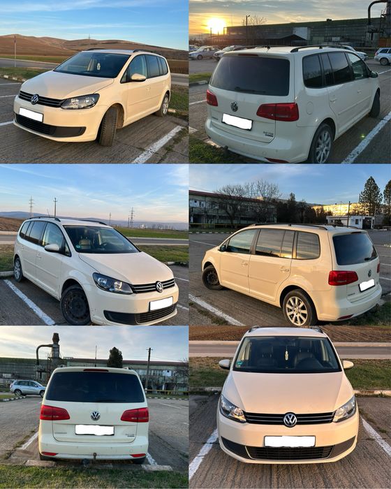 Vând VW Touran 2012, 7 locuri, 318436 km - reali, 2.0 TDCI, 140CP