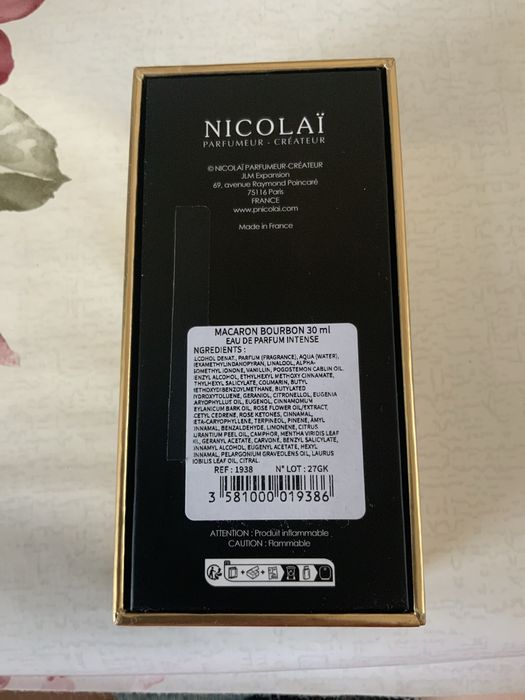 Парфюм Nicolai Macaron Bourbon Eau de Parfum Intense 30ml