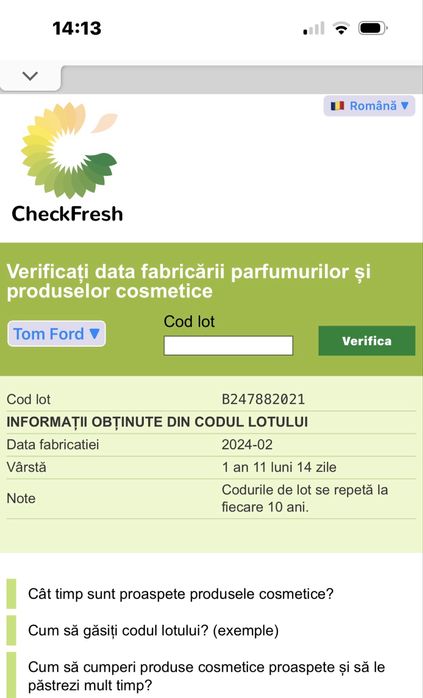 Tom ford Lost cherry