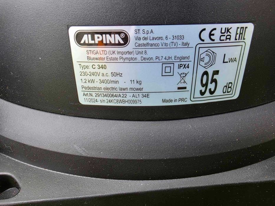 Alpina AL1 34E 1200w