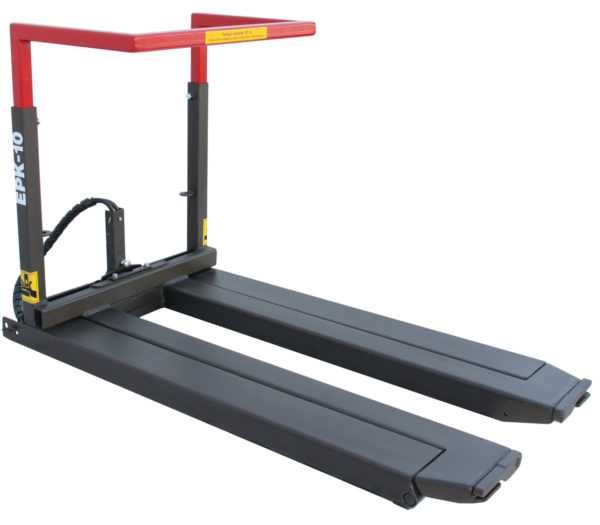 Răsturnător pentru containere cu înclinare frontală