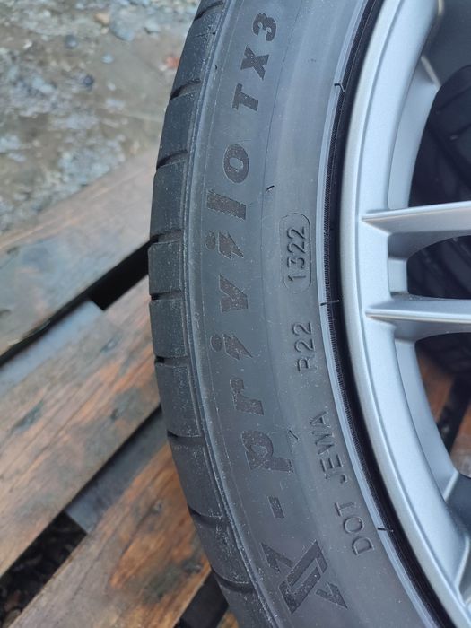 Jante 19 5x112 ET45 și cauciucuri 255/40R19 Mercedes Audi VW