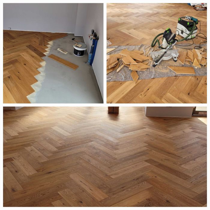 Циклене на паркет и дюшеме