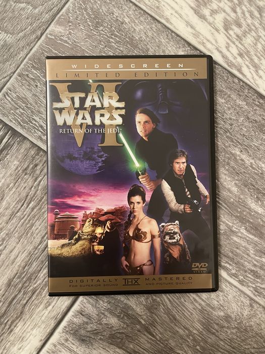 Dvd “Star Wars” три первых фильма