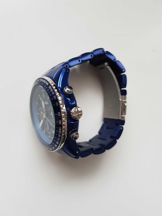 Ceas Fossil Stella CH 2710 albastru metalizat sport timp liber arta