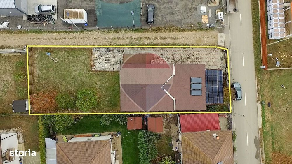 Casa individiala, panouri, garaj, 600mp teren, la cheie, comision 0