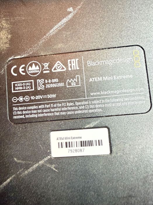 Blackmagic design Atem Mini Extreme
