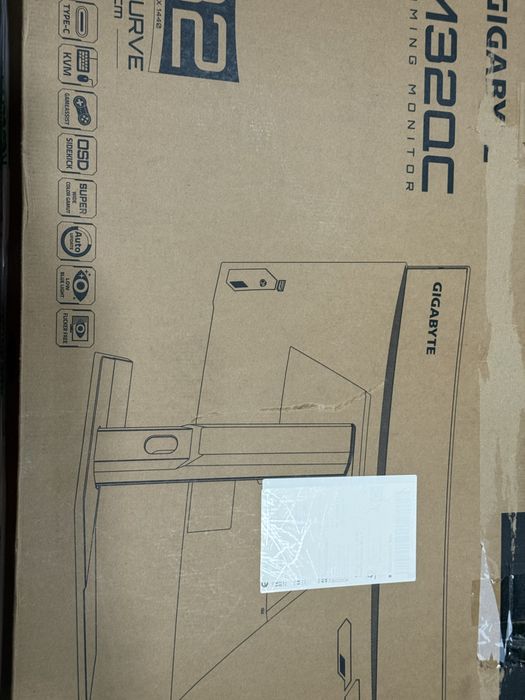 Minotor Gaming Curbat LED VA Gigabyte 31.5” QHD