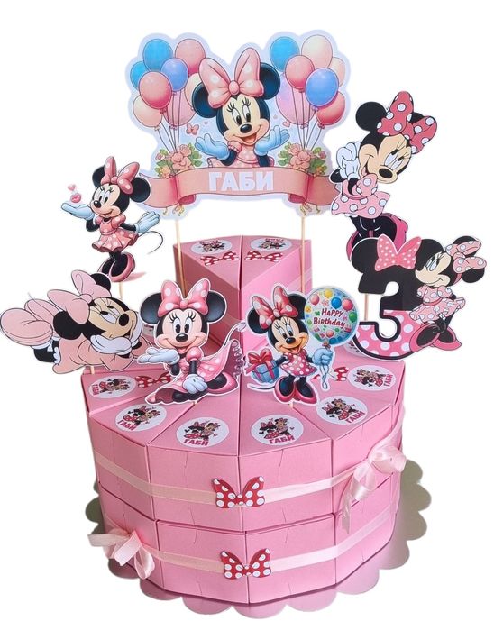 Картонени торти / картонена торта за детски рожден ден