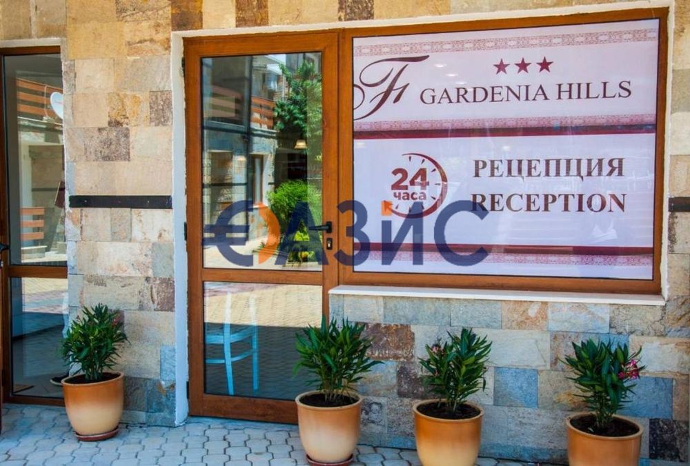 Студио в комплекс Гардения Хилс, Слънчев Бряг, България, 56 кв. м,