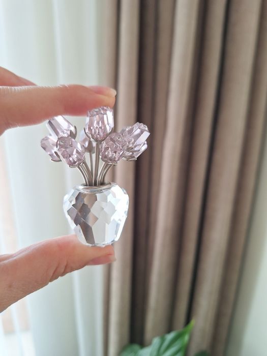 Swarowski букет с цветя-оригинален