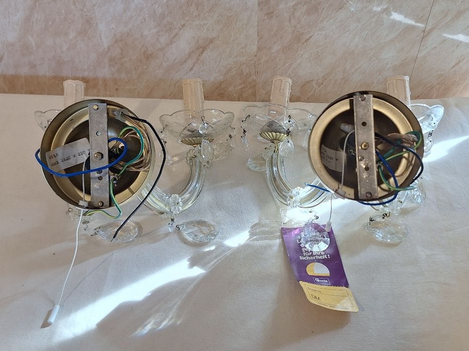 Чифт кристални аплици