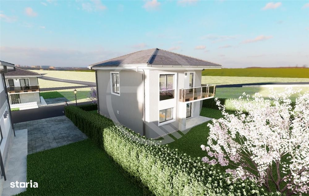 Casa Individuala situata in Chinteni,120 mp utili + suprafata teren 50