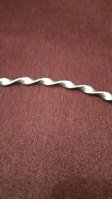 Серебряная ручка для лягонов и тарелок