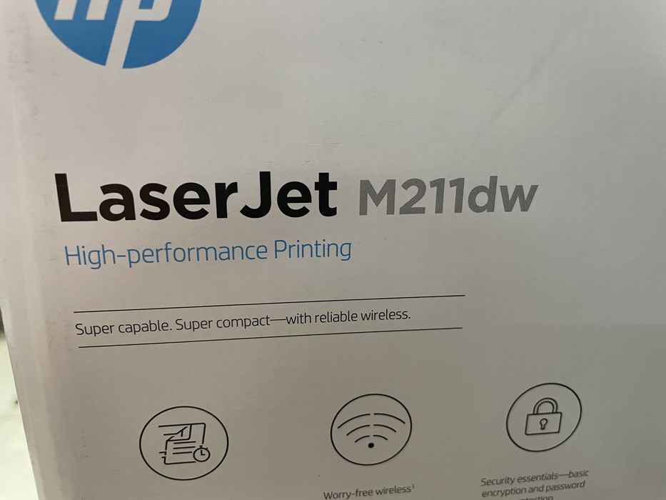принтер HP M211dw, Wi-Fi есть