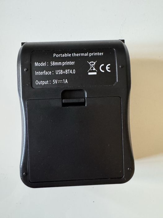 Портативный чековый термо принтер