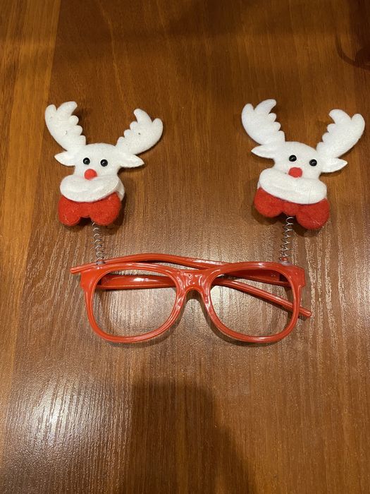 Новогодние очки и ободки
