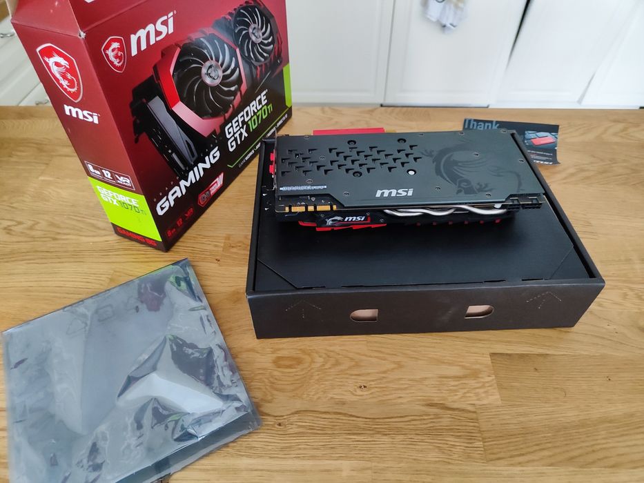 nVidia GeForce MSI 1070 Ti 8GB Gaming
