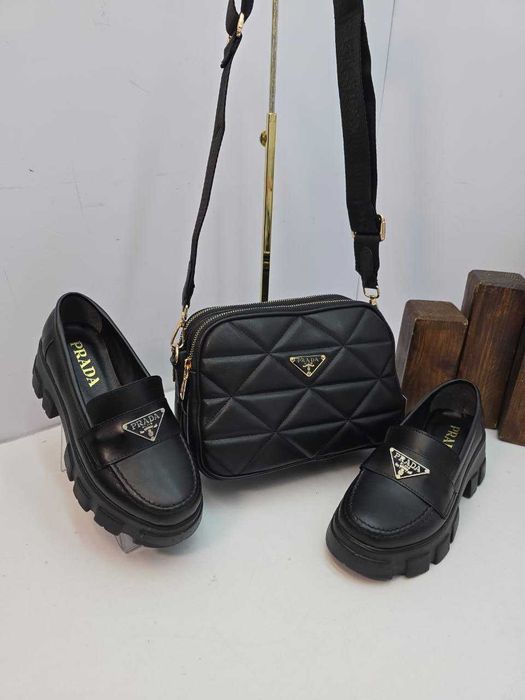 Mocasini cu geanta la set