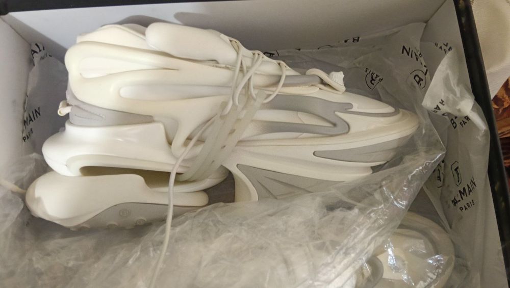BALMAIN - Unicorn Sneakers White