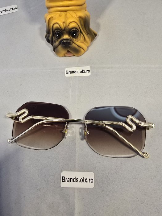 Ochelari de soare Cartier Cobra Brown, made in Italy