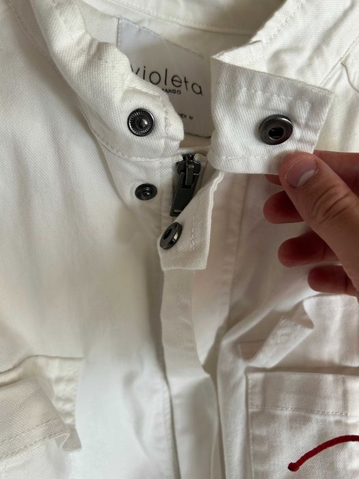 Дамско бяло яке - Violeta by Mango