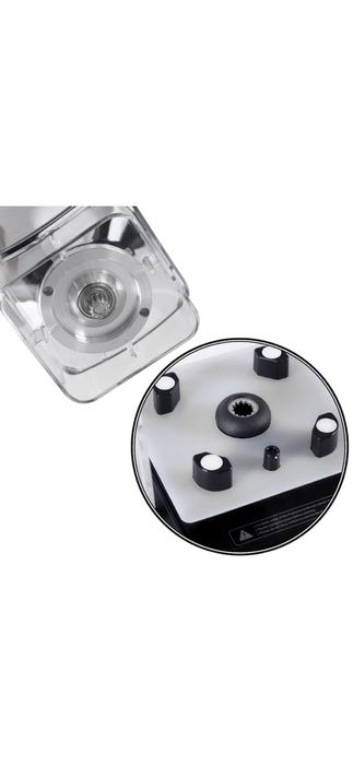 NOU - Blender Profesional cu Protectie Fonica Biovita MX-6000M, Vas 2L, 1500W