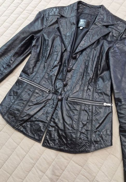 Дамско кожено яке от естествена кожа