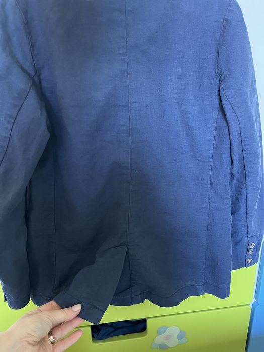 Детско сако ръст 134см H&M лен и памук