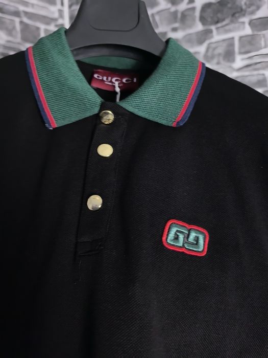 GG тениска с яка