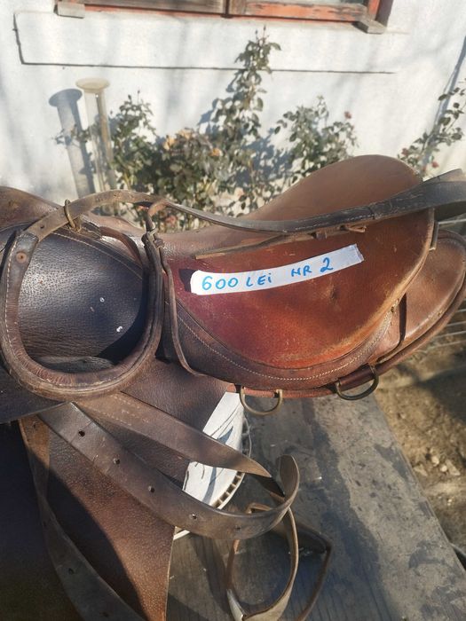 Șa de piele călărie