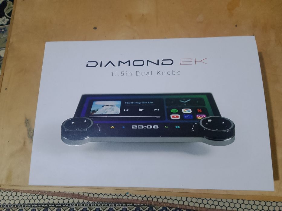 Машинага колонка, монитор