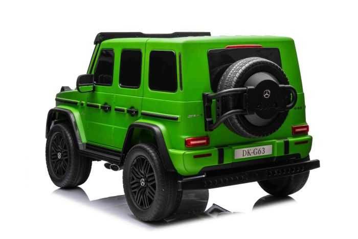 Masinuta electrica pentru 2 copii Mercedes G63 4x 200w 24V, 14Ah Green