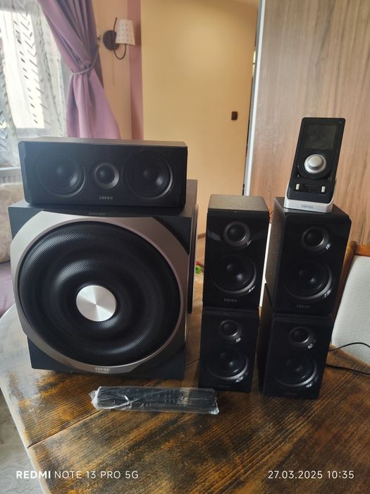 Тонколони Edifier 5.1 S760D 540W
Продавам тонколони Edifier 5.1 S760D,