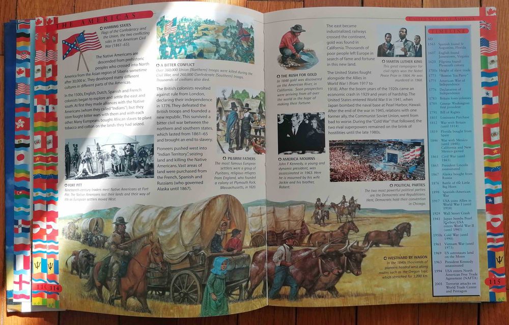 Книга -Световен илюстрован атлас на света