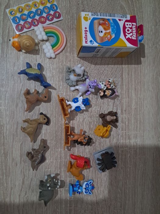 Фигурки киндер игрушки