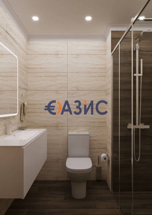 Продава се Двустаен апартамент в к.к. Слънчев бряг - 61 кв.м за 1024 €/кв.м - Снимка #11