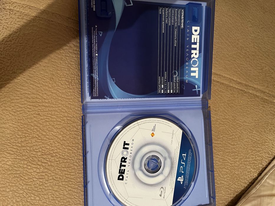 Detroit become human диск на пс4