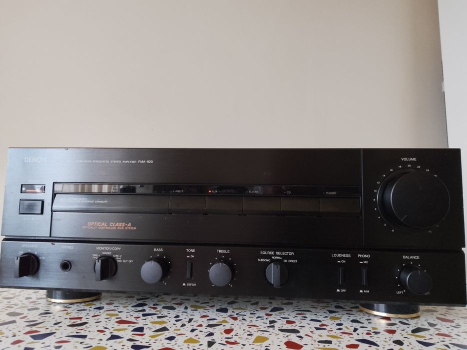 Denon PMA 920, Aparat de top!