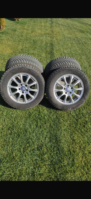 Jante r16 +cauciucuri de iarna mercedes c class