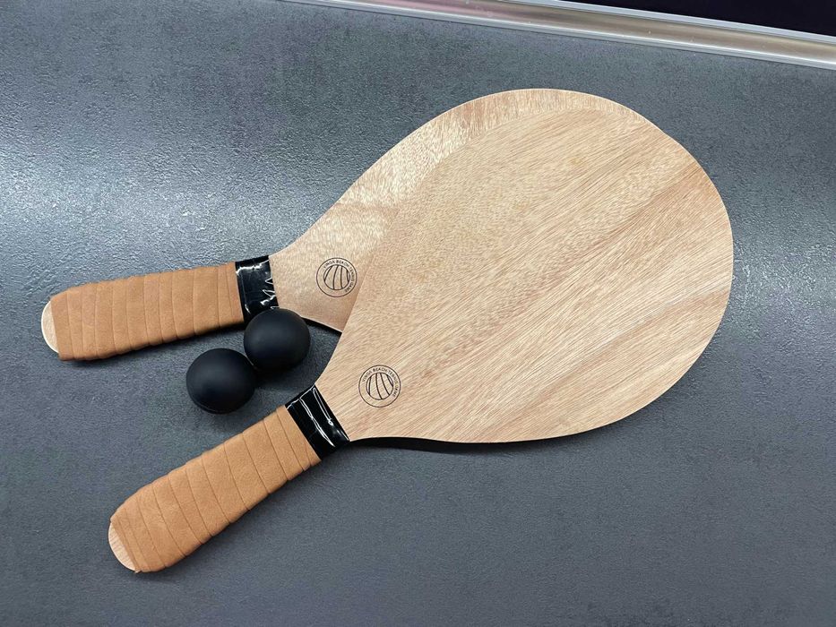 Дървен плажен тенис Vinga