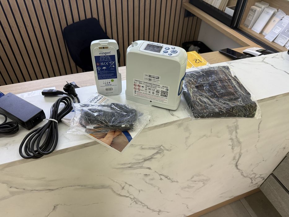 Concentrator oxigen Inogen Rove 6 – Portabil – Mobiak – Terapie oxigen