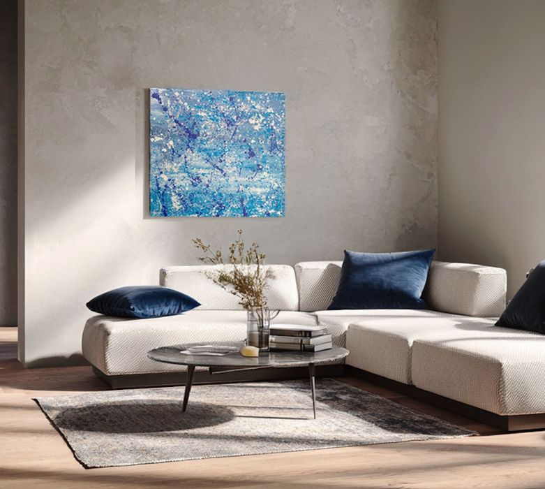 Картина для интерьера / Абстракция на холсте (60х60)