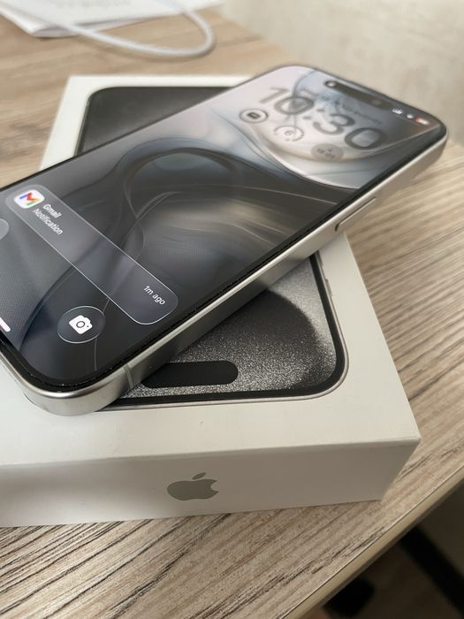 iPhone 15 Pro, 256 gb, White Titanium