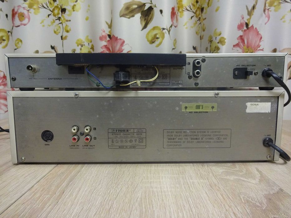 Casetofon deck Fisher