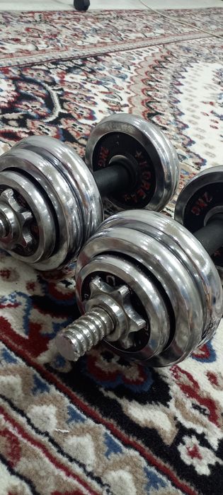 Gantel 6 kg 1 tasi yengi 100$