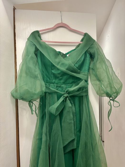 Rochia de nașă/ ocazie speciala/ de seară verde