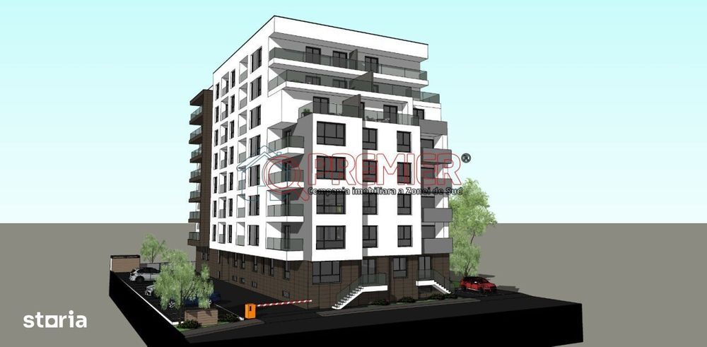 Nou! 2 camere - Brancoveanu - Turnu Magurele - bloc nou