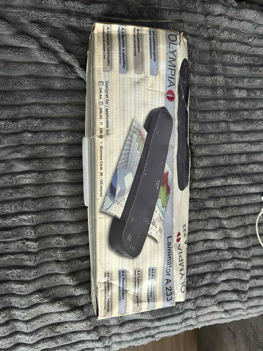 Aparat plastificat foi